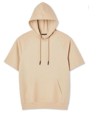 George Sand Short-Sleeve Hooded Pullover